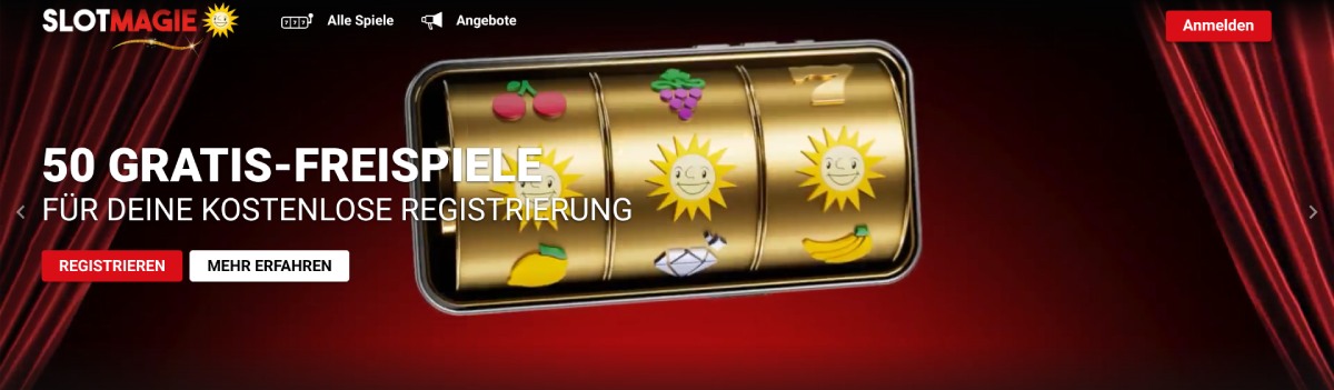 Slotmagie Gratis Freispiele Banner